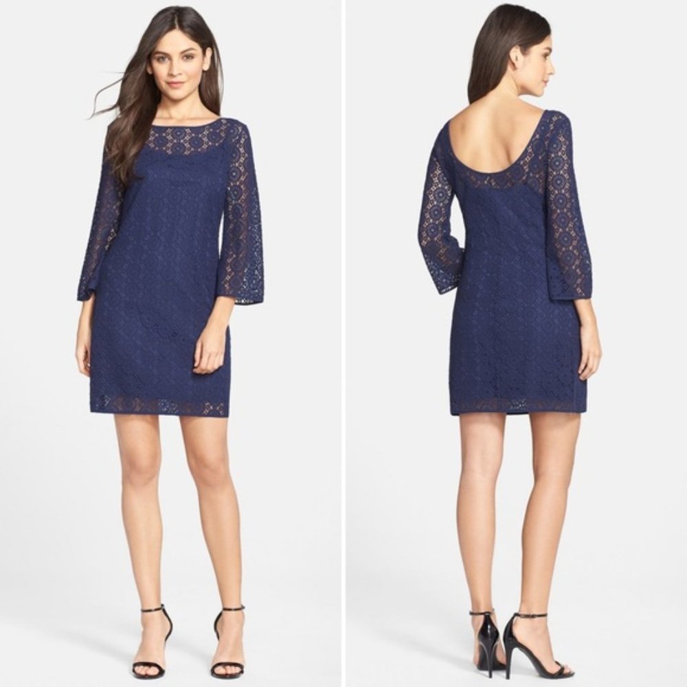 🐈 LILLY PULITZER Breakers Lace Topanga Dress - Picture 10 of 10